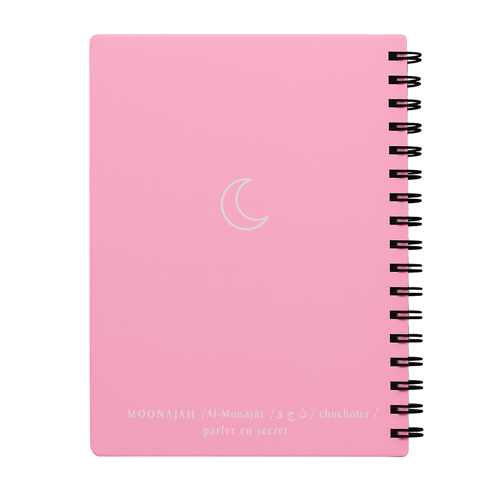 Notebook du'a LIGHT PINK