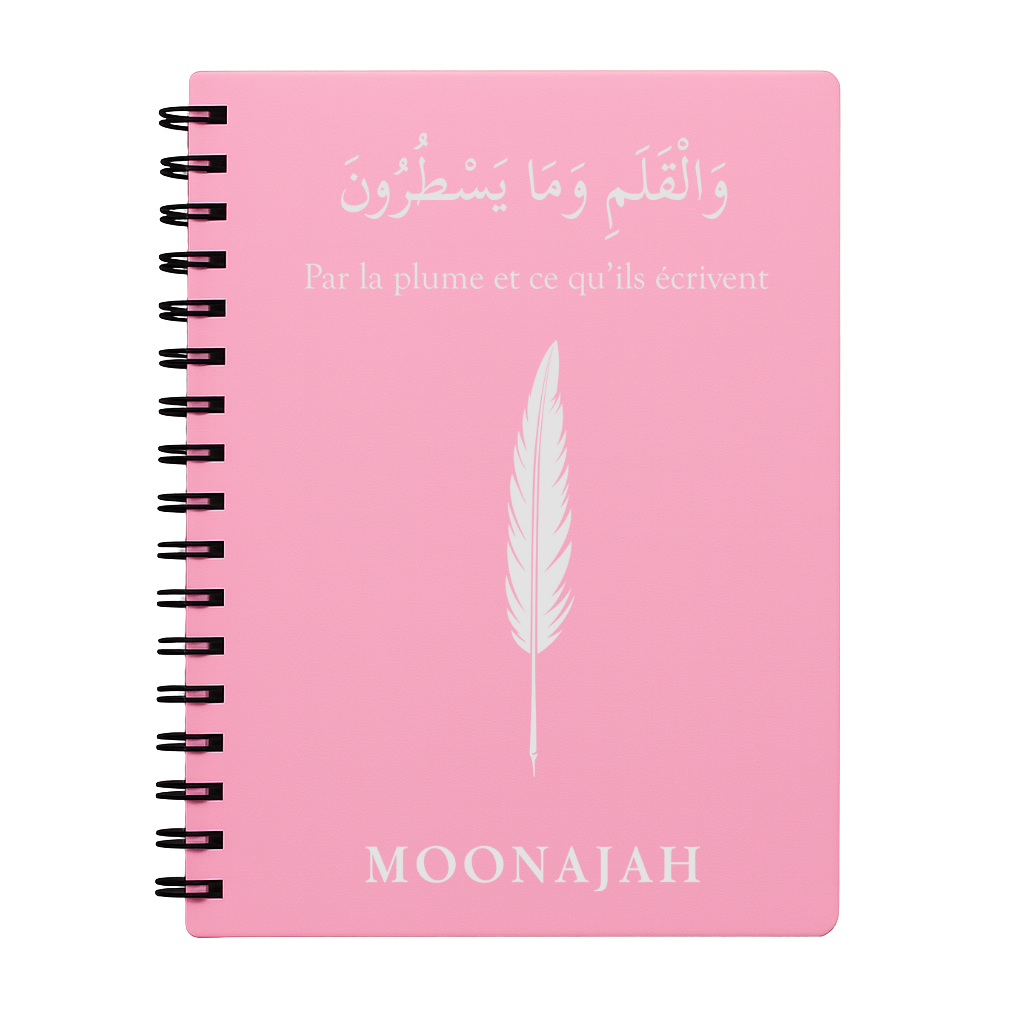Notebook du'a LIGHT PINK